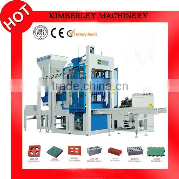 QT6-15 fully automatic paver block machine