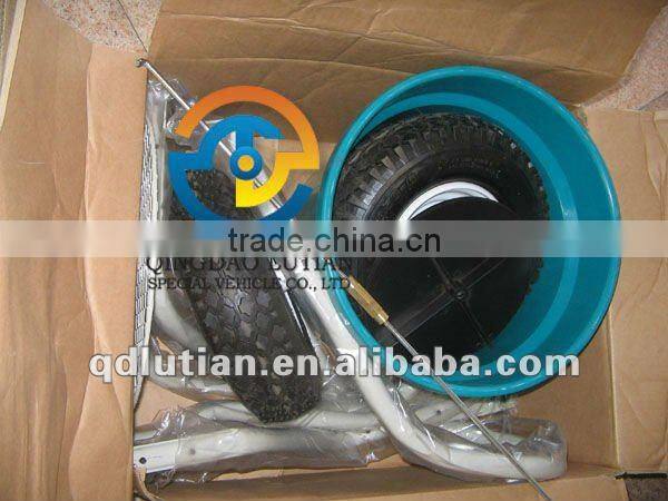 garden spreader, manual fertilizer spreader, plastic fertilizer spreader