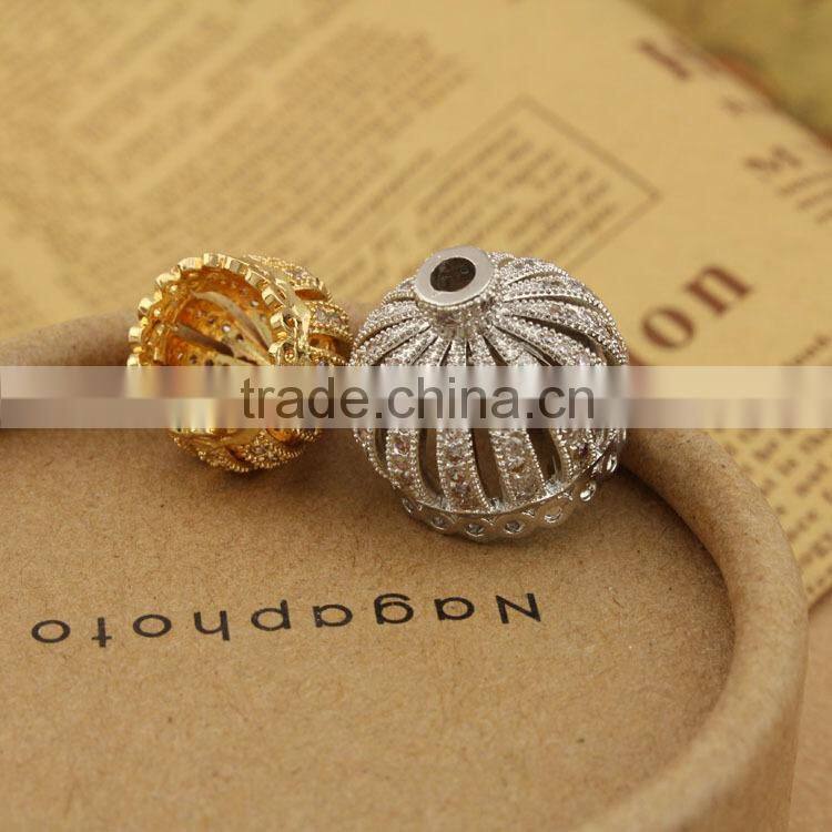 S839 for chain necklace, Stainless steel clasp crimp