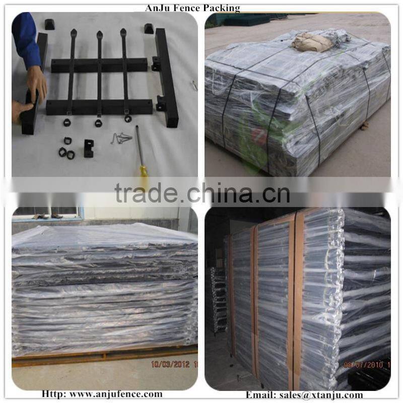 China supplier Decorative steel balcony railing designs YT003