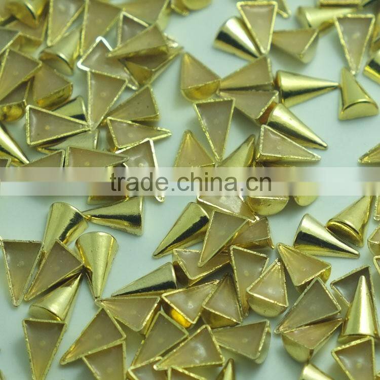 Factory Wholesale 8X12MM Bullet Hot Fix Studs, Hot Fix Alloy Studs, Hotfix Studs