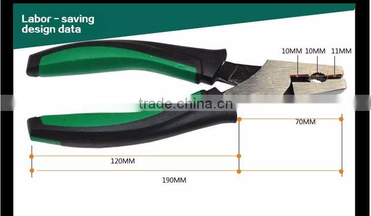 7 inch best sell wire plier cutter wholesale China supplier Energy saving hand wire pliers