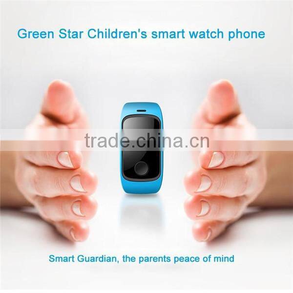 2016 hot sell GPS tracker kids watch phone