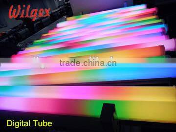 DMX512 system 1000mm DC24V RGB digital neon led tube, led neon flexible tube