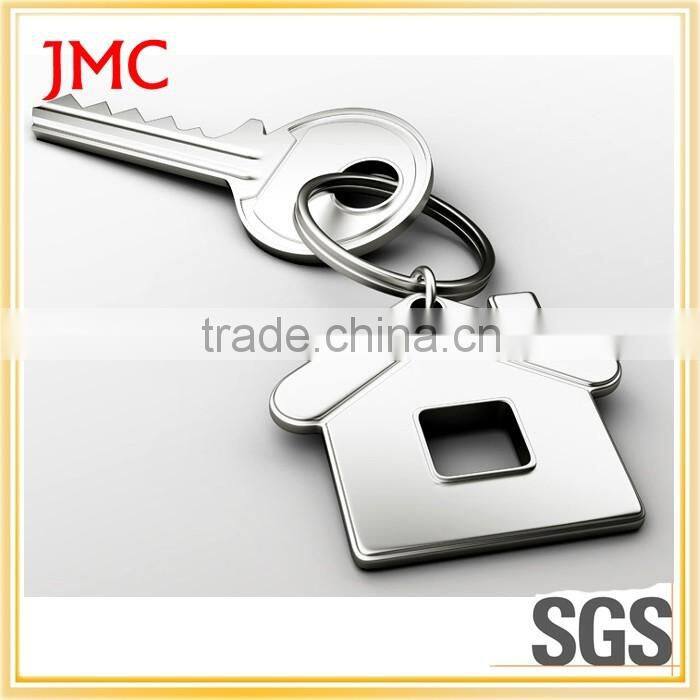 2016 Hot selling custom logo metal keychain key chain for promotion
