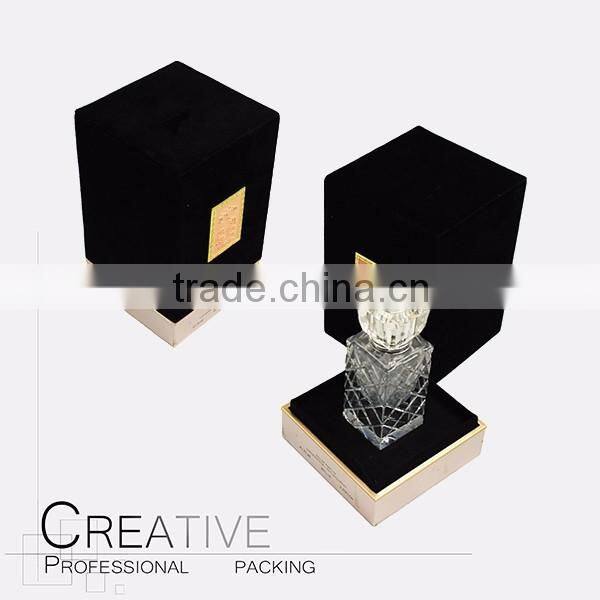 Custom design lacquered paper perfume bottle boxes wholesale