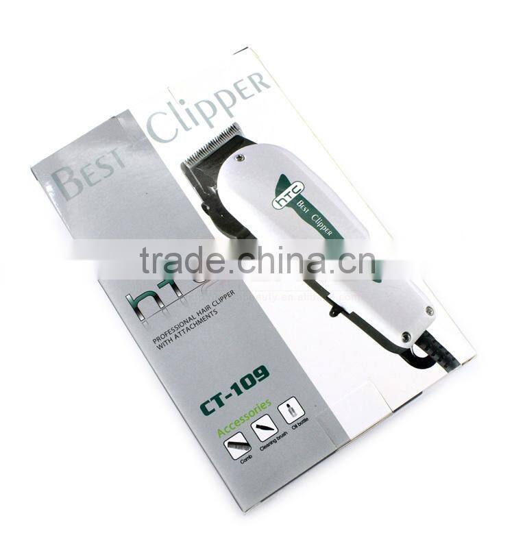 New professional electric hair trimmer 4 attachment combs for hair clipper blade 109