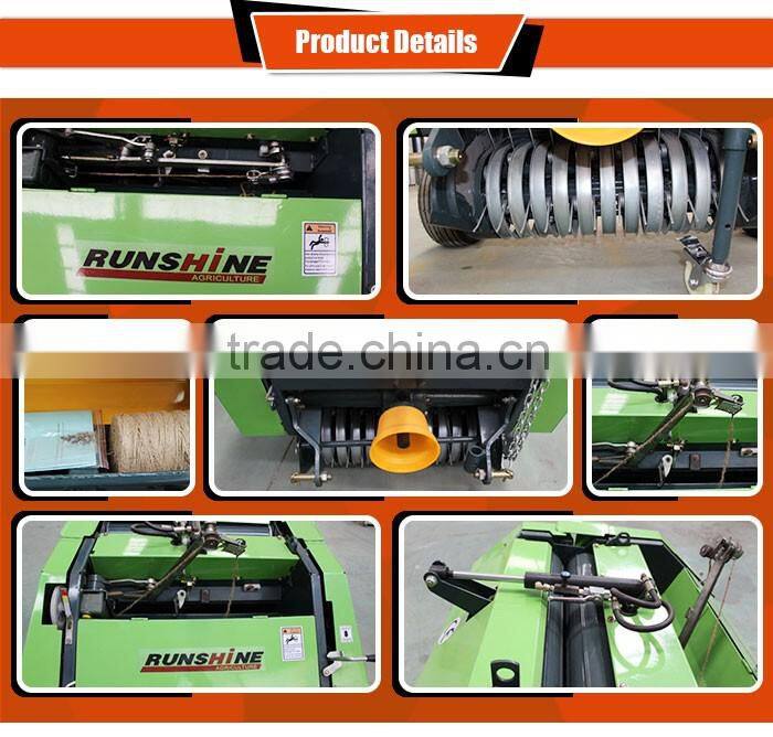 24 Hour Online Service Farm Tractor Hand Hay Baler