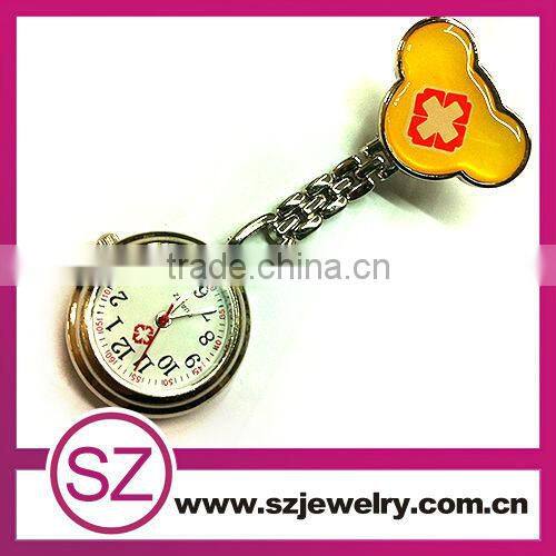 new style cute blue nurse pin watch for sale