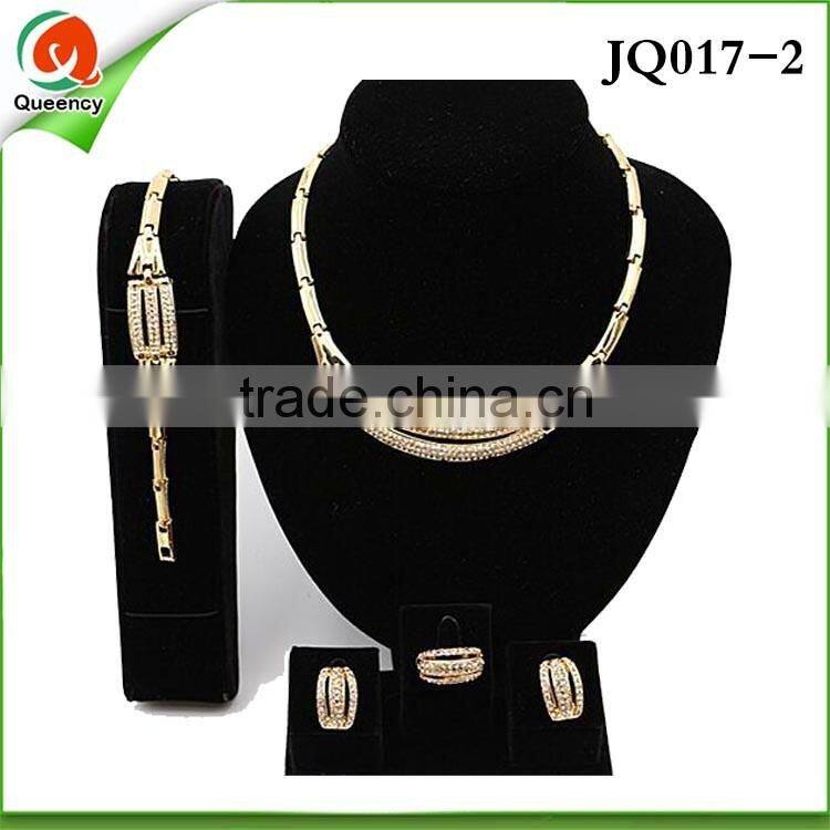fashion gold 18K Jewelry sets for party JQ017