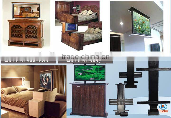 Electric automatic lift TV with remote control