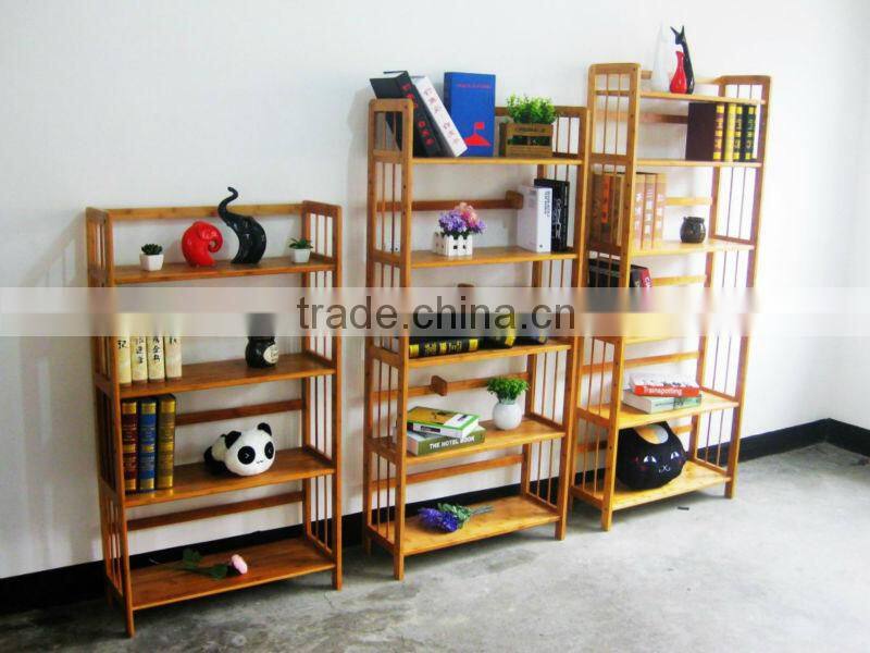 2015 New Design bamboo bookshelf