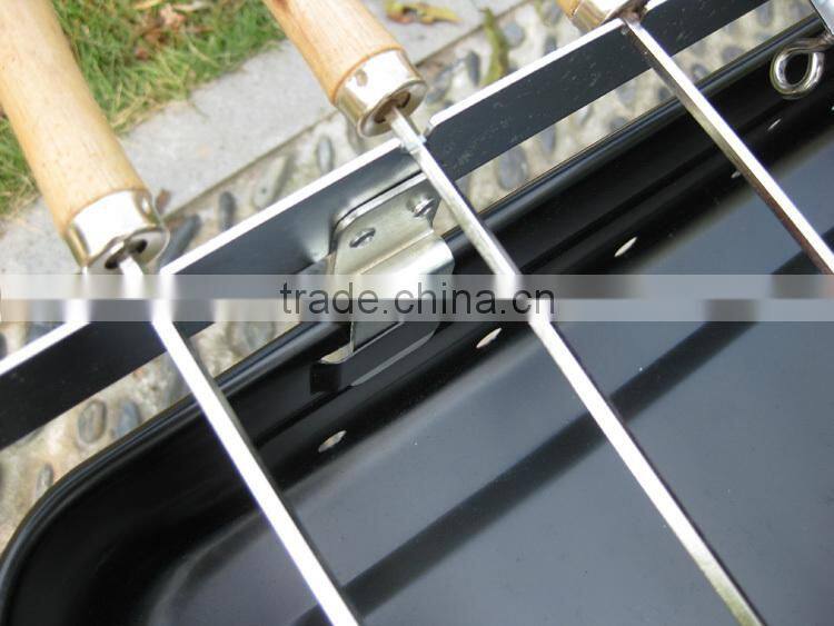 Fashion portable charcoal battery operated bbq grill