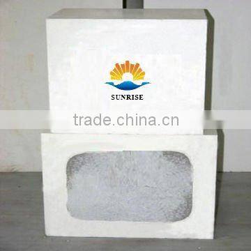 Zhengzhou Sunrise fused cast AZS block as glass furnace bricks