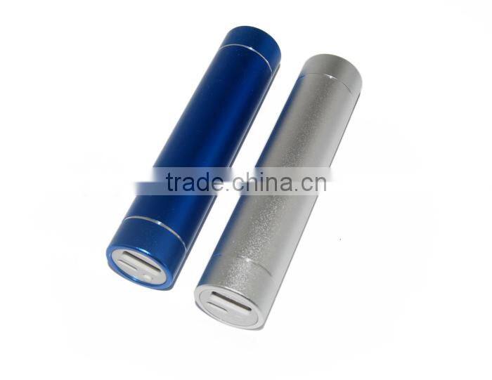 2600mAh power bank with LED torch External Battery pack for Mobile phone