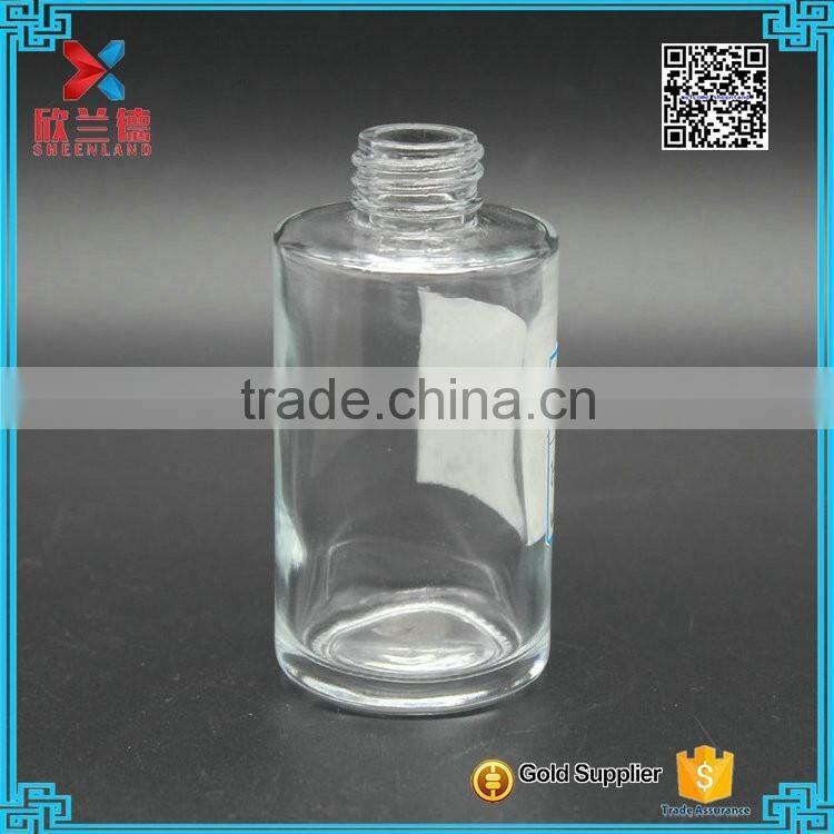Factory price cheaper lotion bottle/50ml clear cosmetic bottle