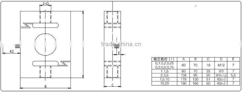 Alibaba supplier S Beam Load Cell for Hopper Scale