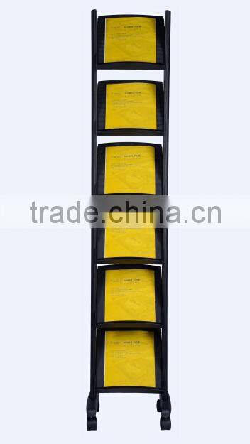 lightweight brochure display rack