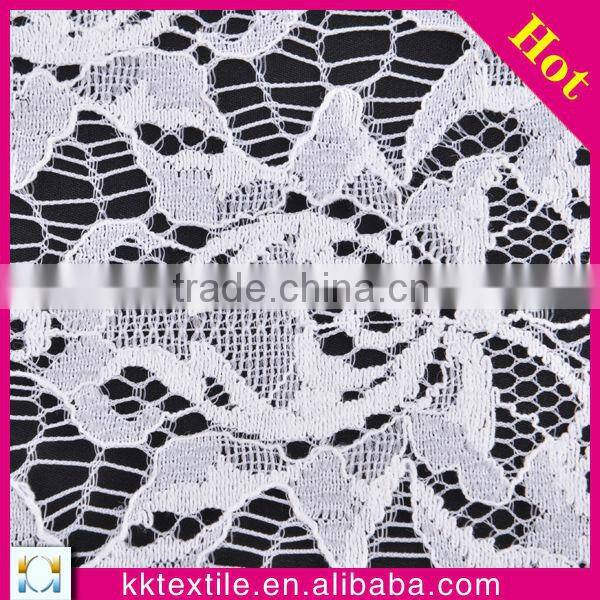 Cupion cotton nylon guipure lace fabric