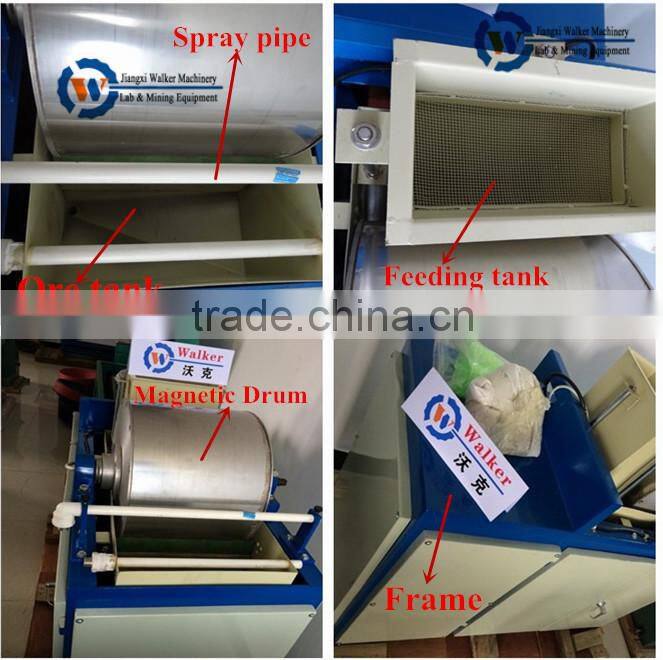 magnetic separator for processing wet iron ore, laboratory magnetic separator, lab wet magnetic separator