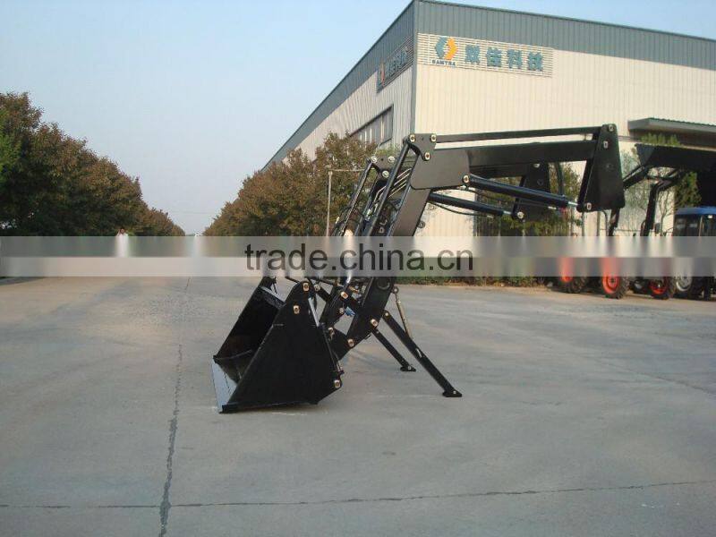 QLN554 tractor with backhoe loader