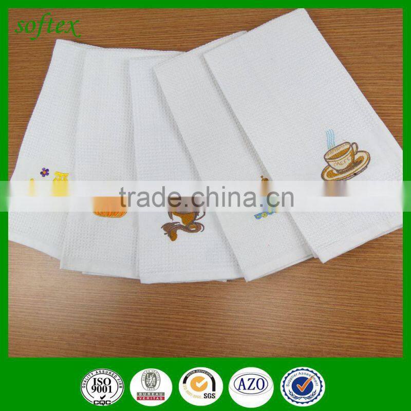 kitchen waffle tea towel embroidery patterns