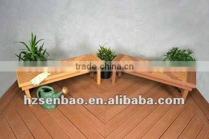 Outdoor Environmental Protection Wood Plastic Composite Chair