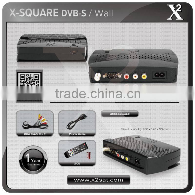 2016 the best new mini AV FTA receiver-4K satellite receiver