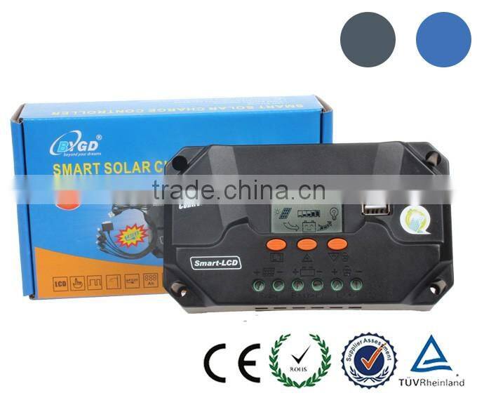 solar panel controller 12V 24V auto for charging battery most popuplar