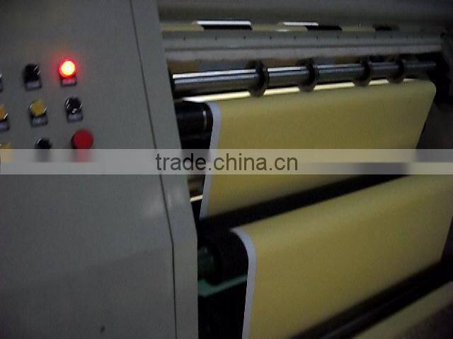 PLC controlled high speed roll material slitting and rewinding machine for adhesive tape, PVC, OPP, PET