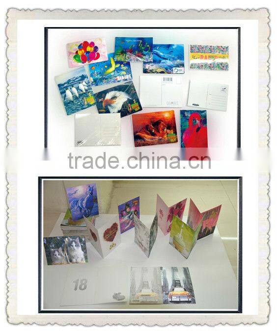 Guangzhou lifeng hot sale greeting card & new years greeting card & wholesale handmade new year greeting 3d card
