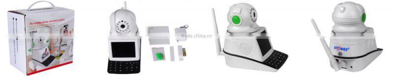 the mobile photo network cctv video surveillance system with alarm equipment