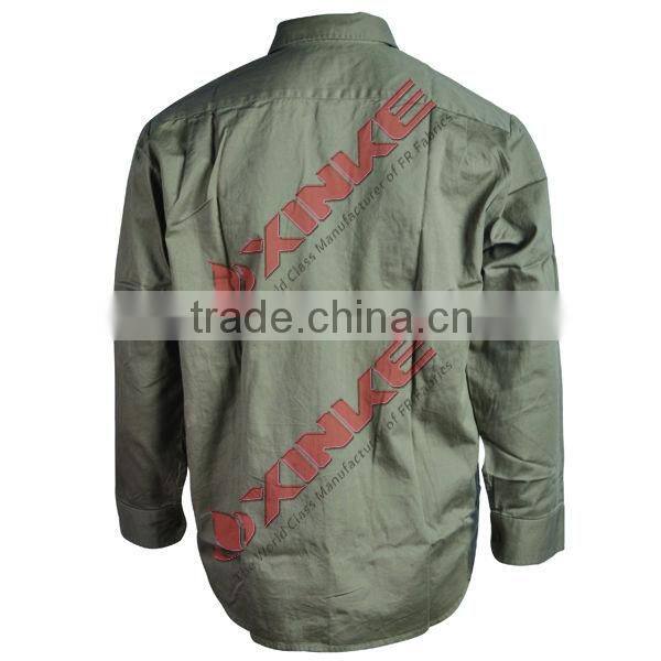 insect repellent drill shirt for coal mine industry