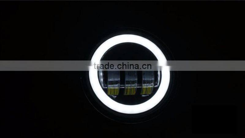 4-1/2" 4.5 inch Fog Light Auxiliary Bulb Motorcycle Daymaker Projector Spotlight Driving Lamp Headlight for Harley motorcycle