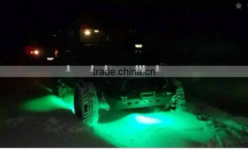 6pcs LED Rock Light with Remote control with flashing