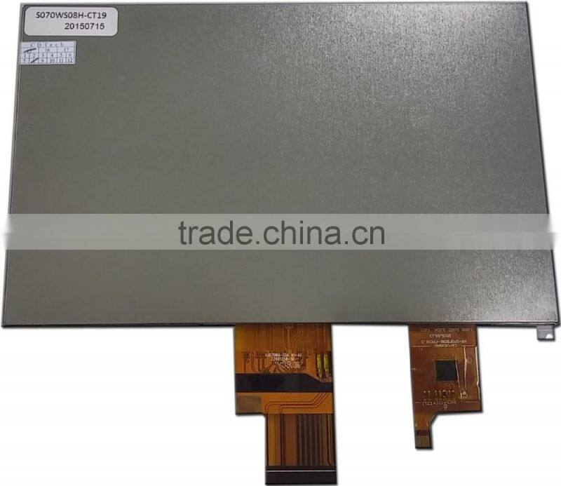 Mipi LVDS interface LCD display 7 inch TFT lcd module ,capacative touch panel