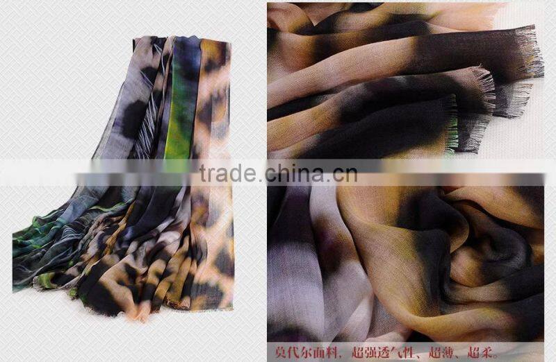 Women's Fashion Scarf Digital Printed Long Modal scarf
