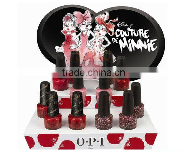 Clear or Color Counter Top Acrylic Nail Polish Display