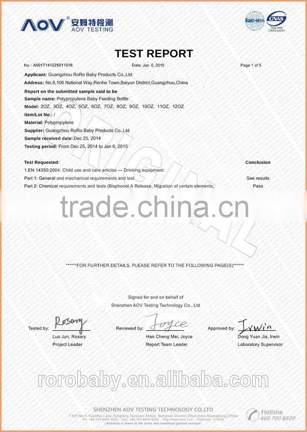 150ml 5oz medela breast milk storage bottles OEM in china