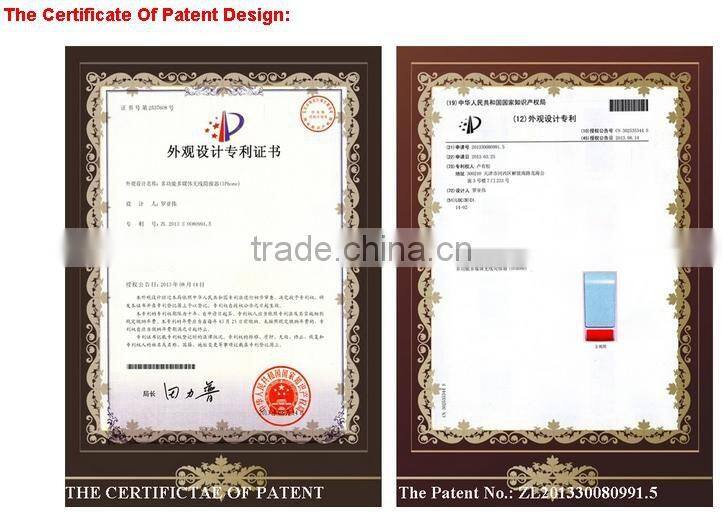 Fancy wireless iphone presenter 2.4G presentation remote control for corporate gift