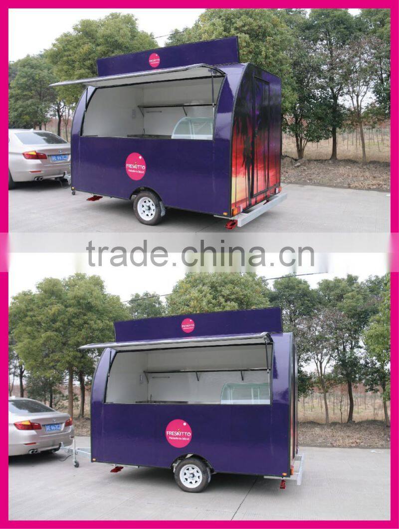 2015 hot sales best quality ice cream food kiosk yoghurt food kiosk soft drink food kiosk