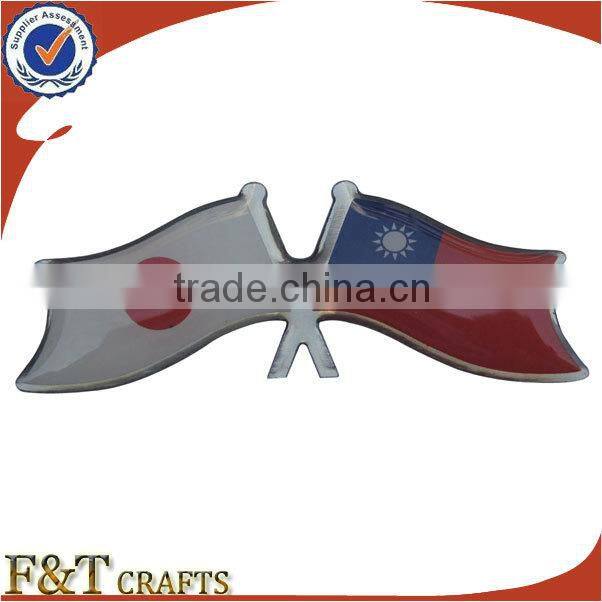 designed soft enamel popular country lapel national flag pins with epoxy coated