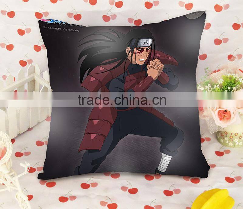 Japanese hot anime NARUTO printed pillow cover