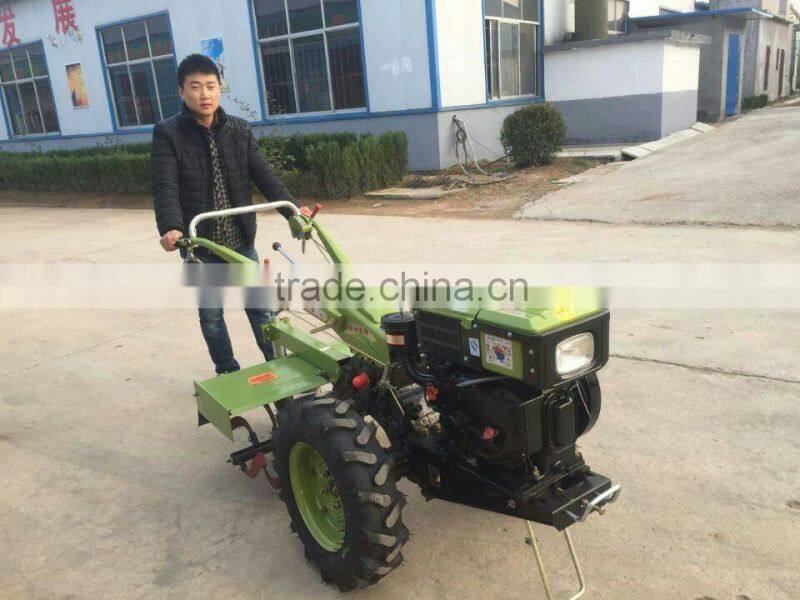 Pedestrian controlled tractors