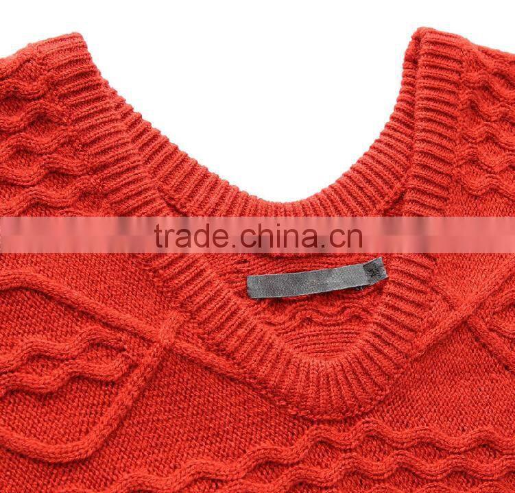 ladies trendy long sleeve sweater european stylish knitting pattern sweater dress