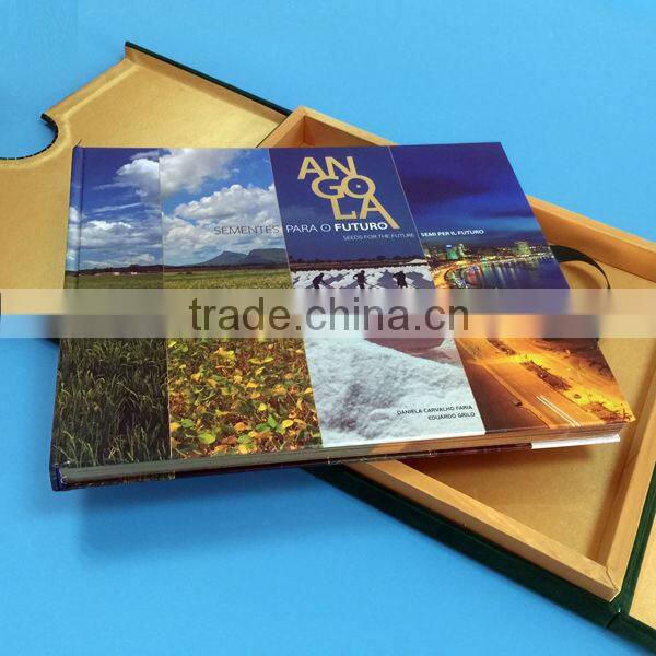 Wholesale 4 color matt laminated accordion fold booklet printing