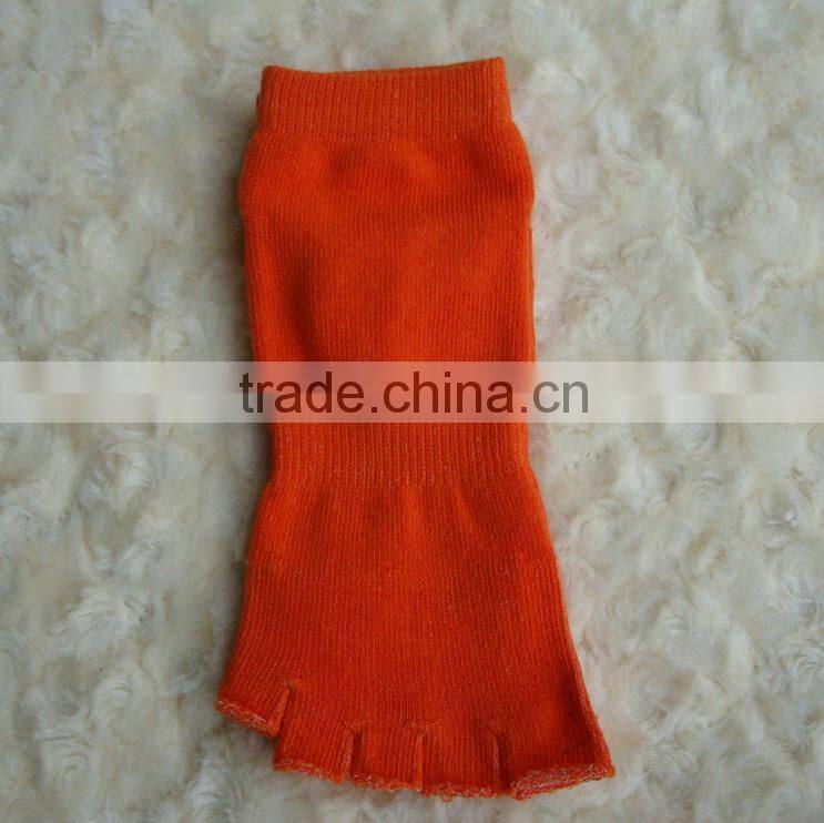 custom grip sports socks design your owm non skid women cotton open toe yoga socks