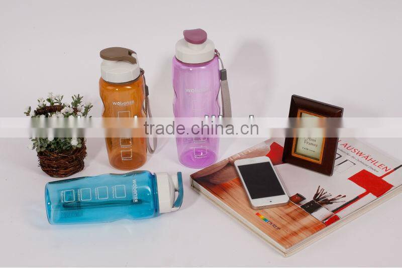 plastic sports water bottle . water bottling plant .plastic cup for promotonal gift 700ml. 8120