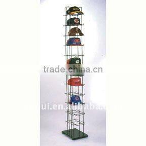wire spinning cap display fixture