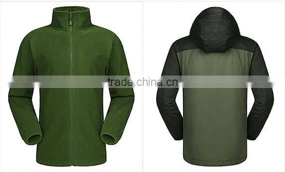 3in1 breathable and warm classic mens jacket